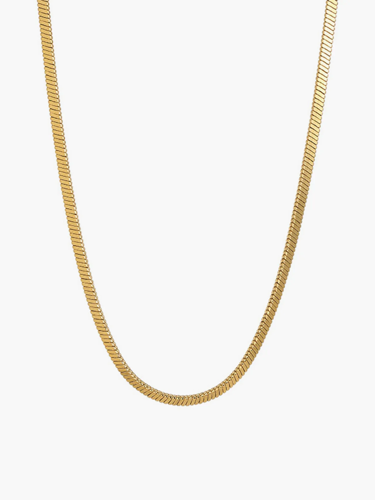 Snake Chain Layered Necklace sold by COMMENSE product image thumbnail 3