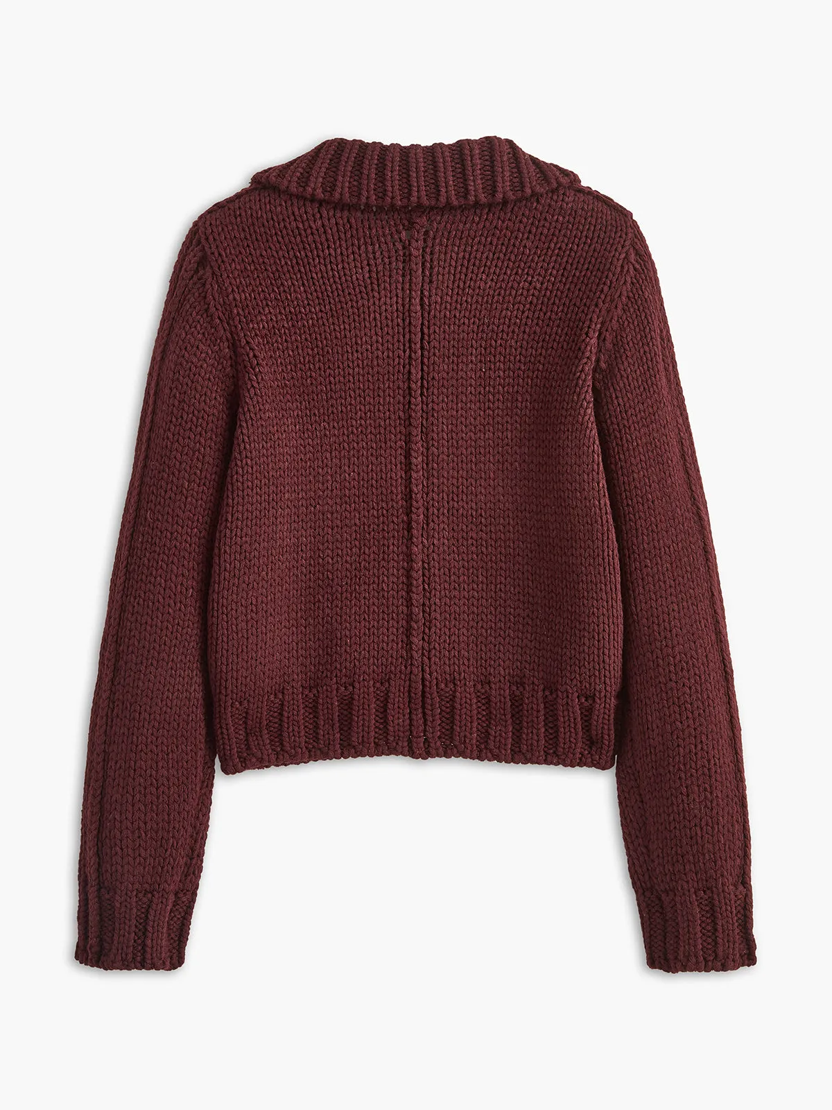 Button Down Lapel Soft Cardigan sold by COMMENSE product image thumbnail 3