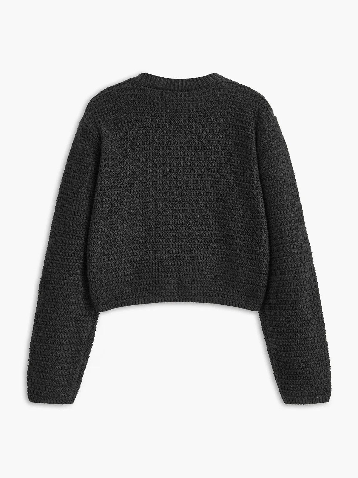 Metal-Button Slit Cardigan sold by COMMENSE product image thumbnail 3