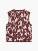 Boheme Printed Minimalist Vest sold by COMMENSE
