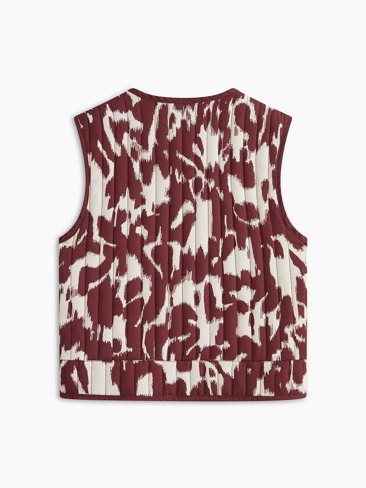 Boheme Printed Minimalist Vest sold by COMMENSE product image thumbnail 3