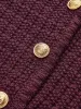 Golden-Button Textured Cardigan sold by COMMENSE