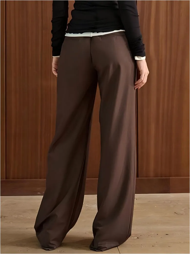 Leisure Piping Straight Pants sold by COMMENSE product image thumbnail 3