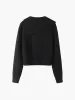 Asymmetrical Sailor-Collar Sweater With Random Button sold by COMMENSE