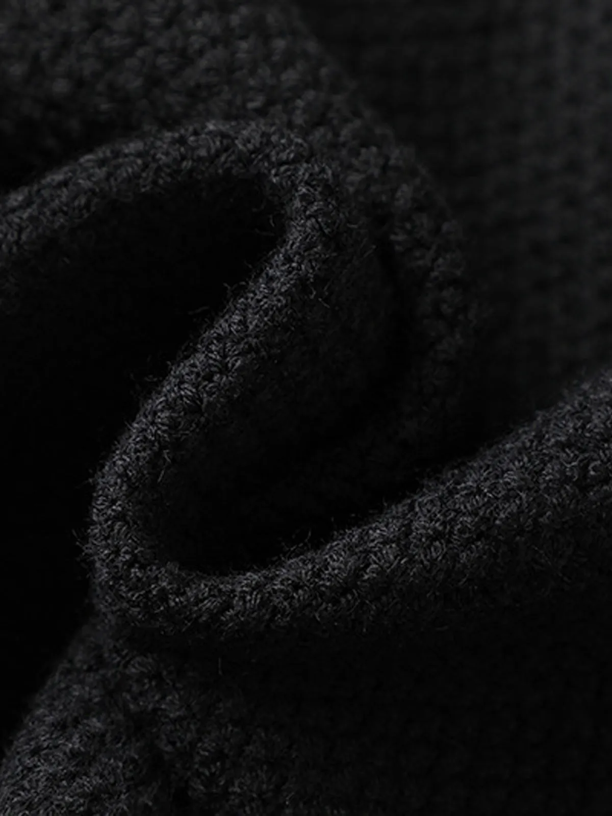 Asymmetrical Sailor-Collar Sweater With Random Button sold by COMMENSE product image thumbnail 3