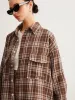 Versatile Plaid Polo Shirt sold by COMMENSE