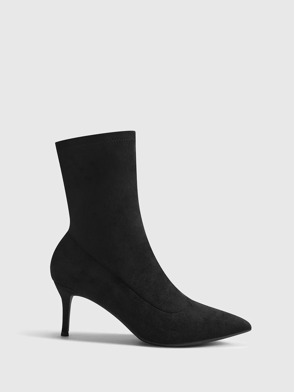 Slingback Heel Suede Ankle Boots sold by COMMENSE