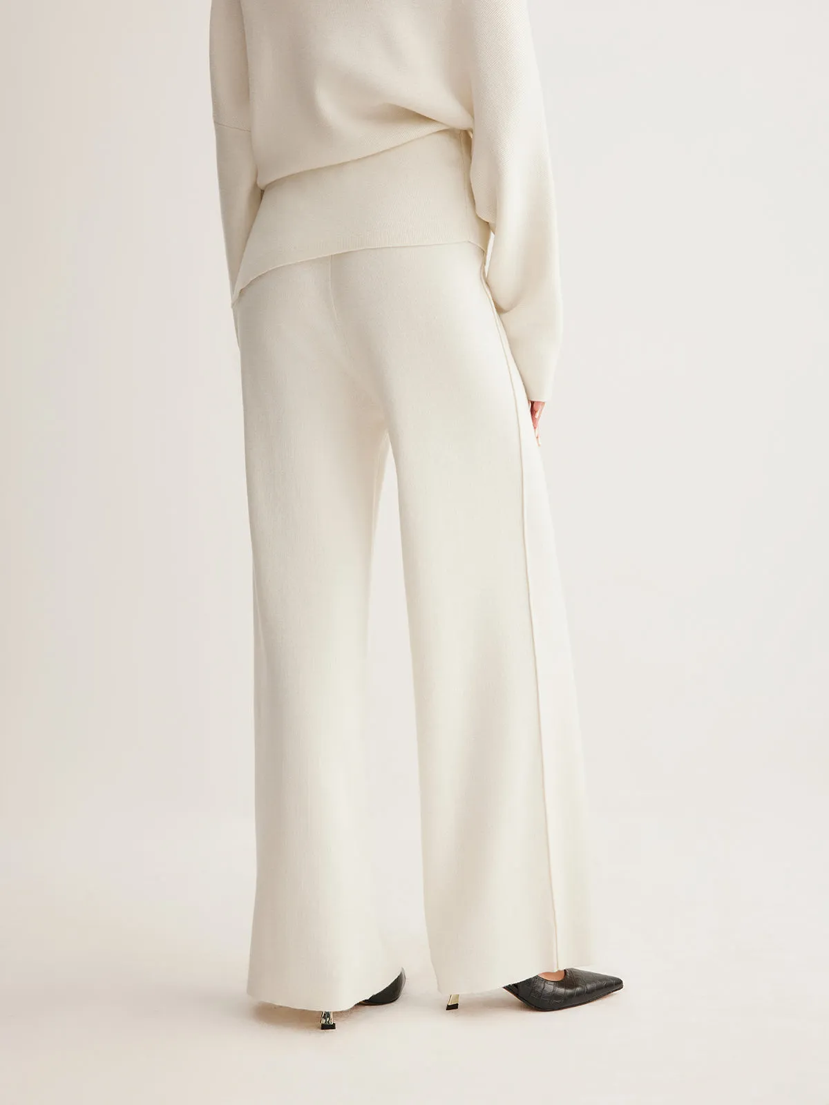 Wool-Blend Piping Pants sold by COMMENSE product image thumbnail 5