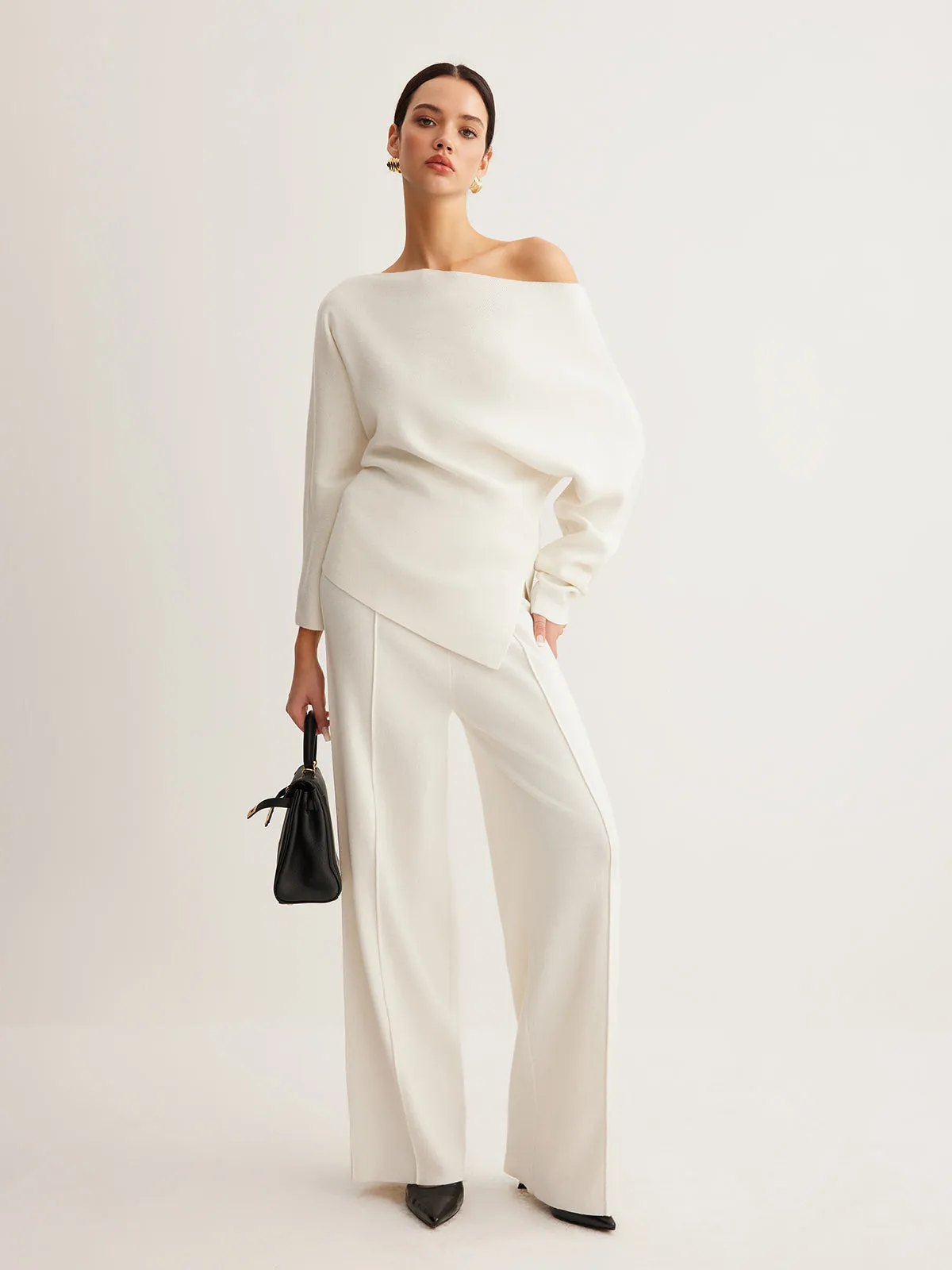 Wool-Blend Piping Pants sold by COMMENSE product image thumbnail 3