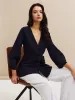 Minimalist Wrap Cardigan With Belt sold by COMMENSE