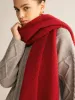 Wool-Blend Minimalist Tassel Scarf sold by COMMENSE