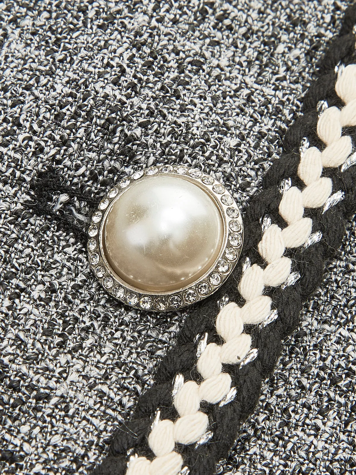 Pearl Button Split Crop Vest sold by COMMENSE product image thumbnail 2