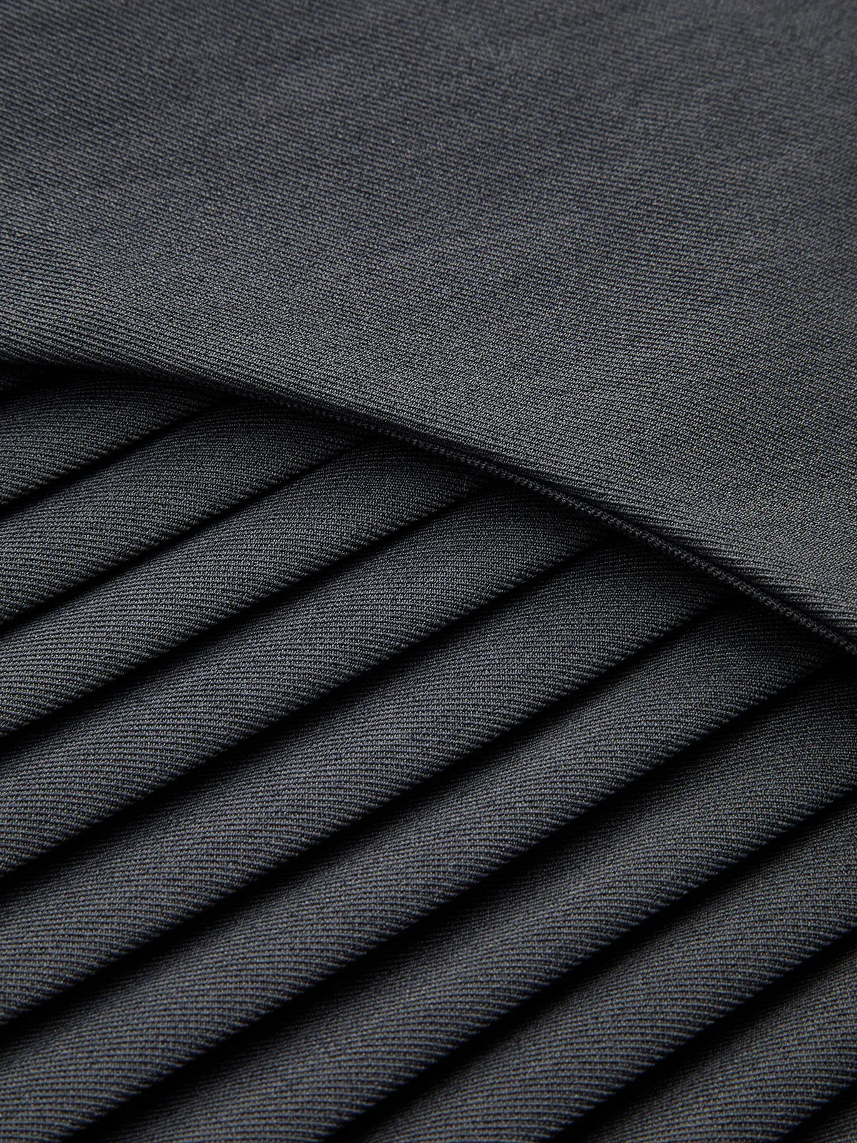 Side Pleated Buckle Belted Skirt sold by COMMENSE product image thumbnail 4