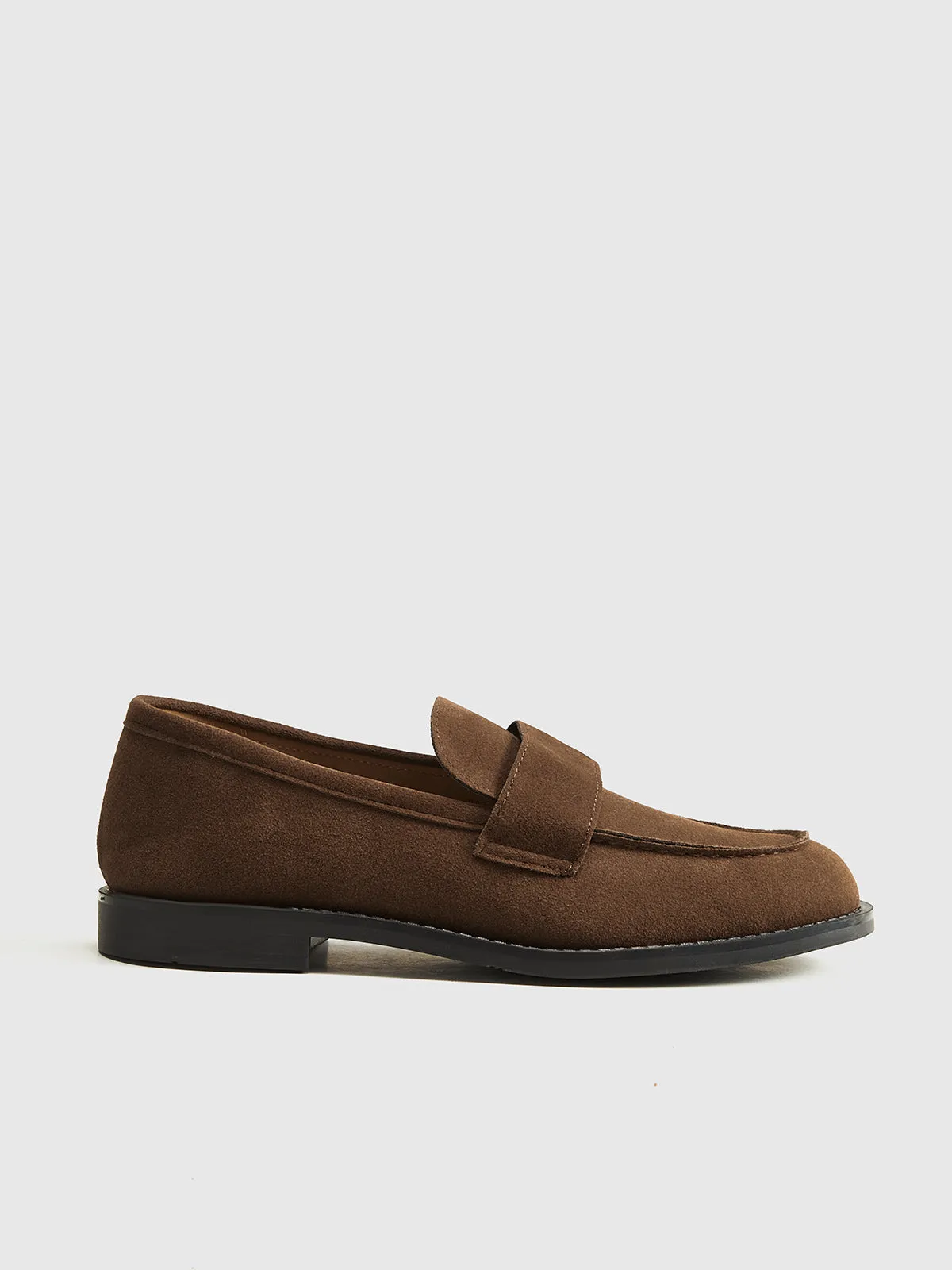 Suede Penny Loafers sold by COMMENSE
