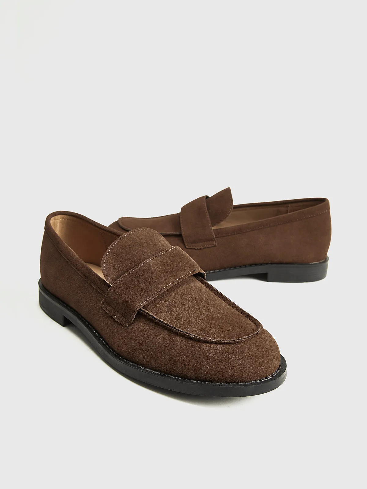 Suede Penny Loafers sold by COMMENSE product image thumbnail 2