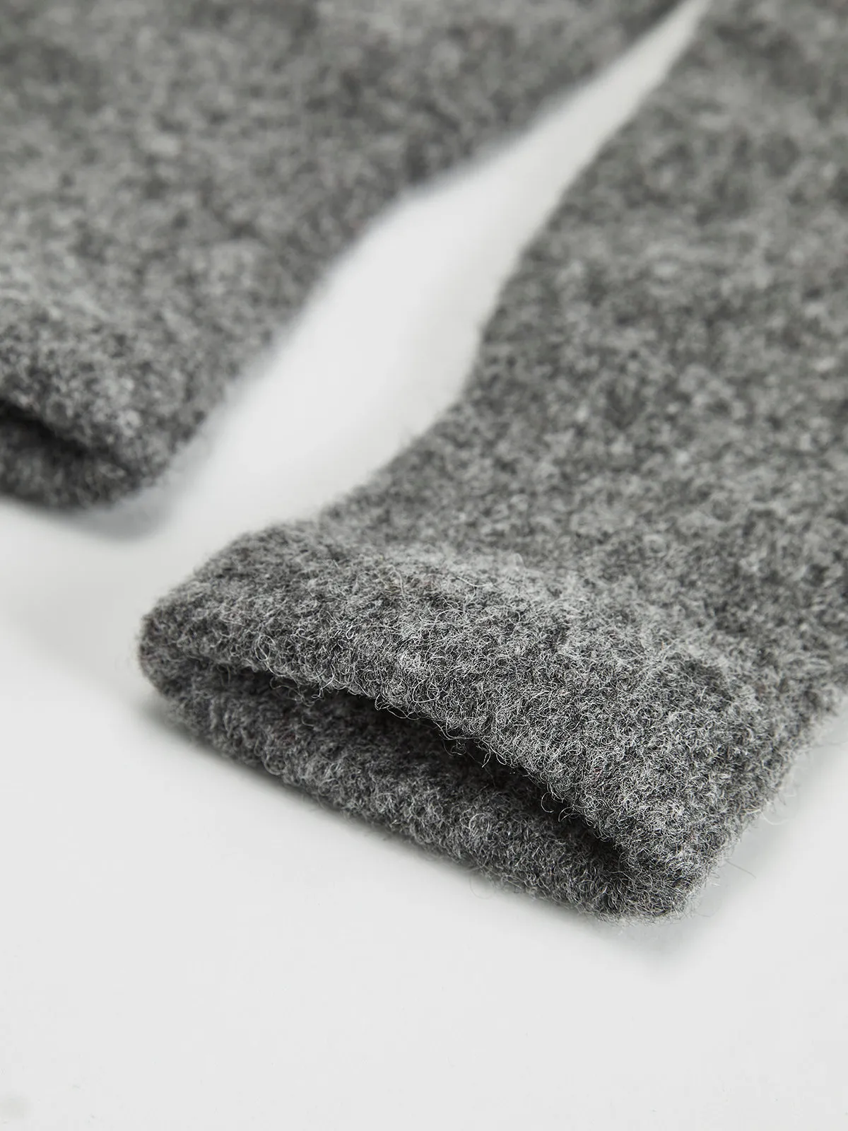 Wool-Blend Plain Warm Gloves sold by COMMENSE product image thumbnail 5