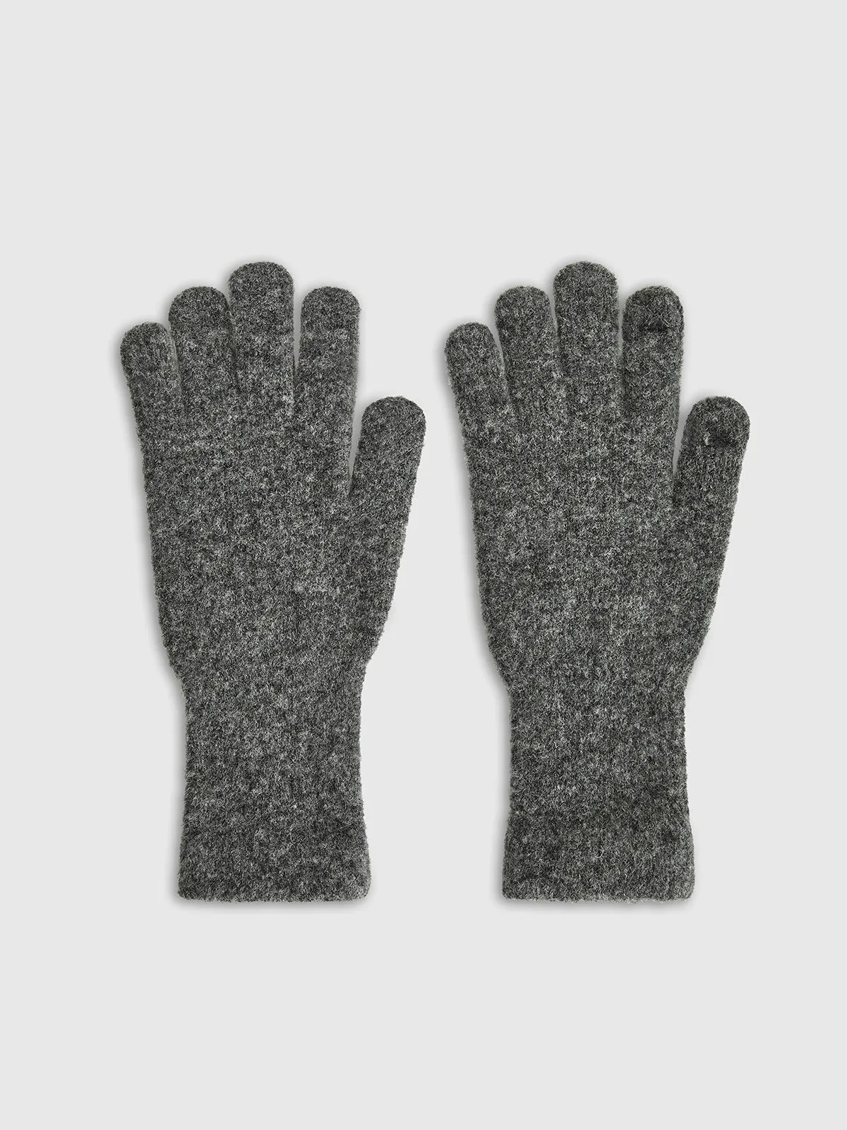 Wool-Blend Plain Warm Gloves sold by COMMENSE product image thumbnail 2