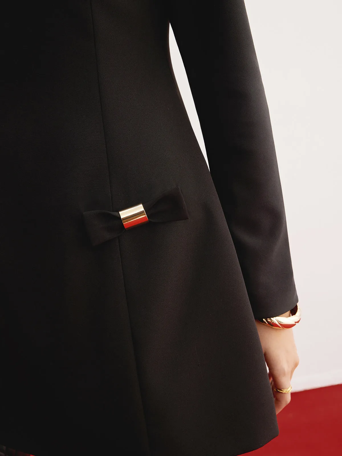 Casual Plain Slim Short Dress sold by COMMENSE product image thumbnail 5