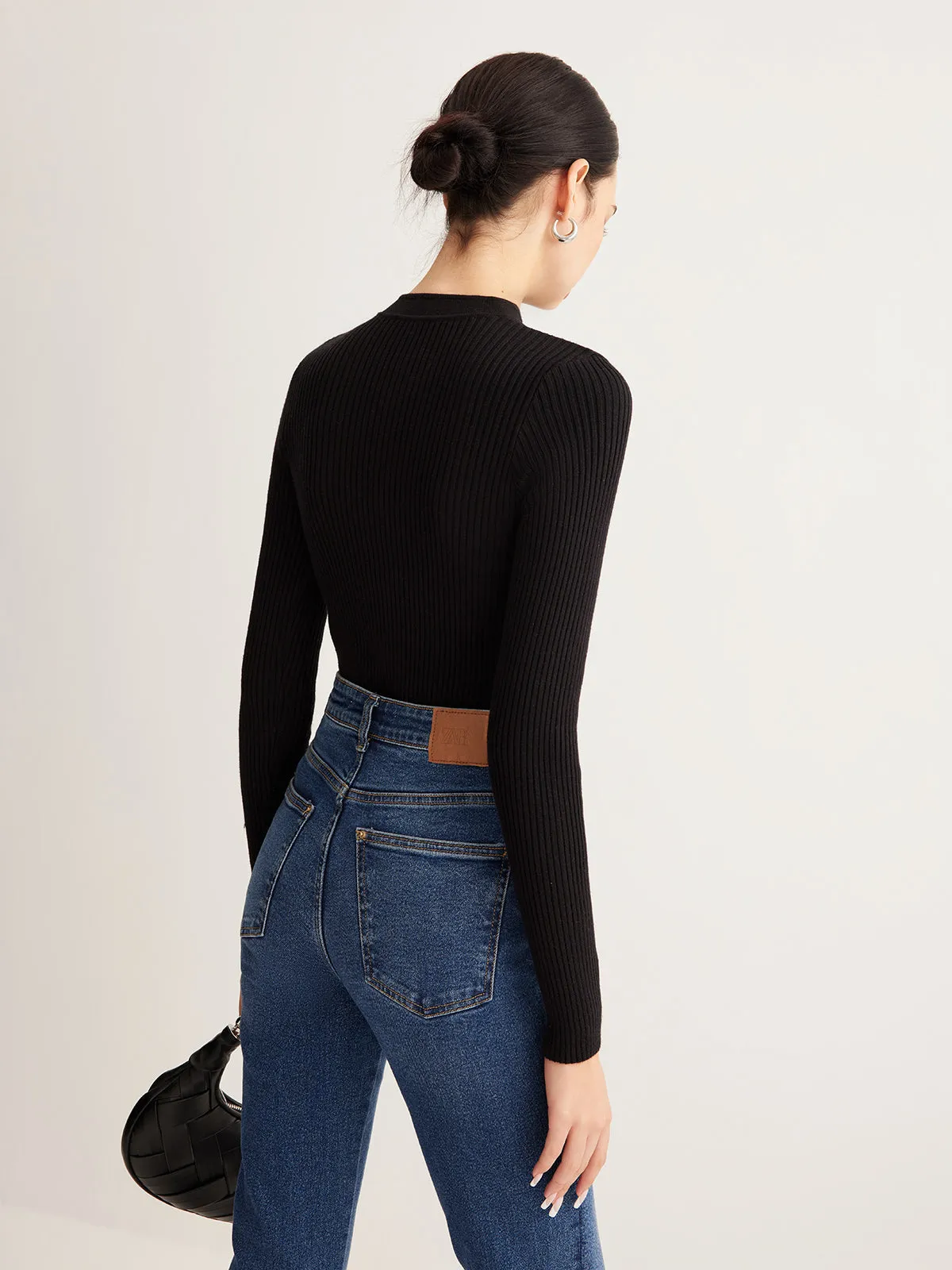 Versatile Metal Decor Knit Top sold by COMMENSE product image thumbnail 4
