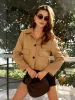 Elegant Short Polo Jacket sold by COMMENSE