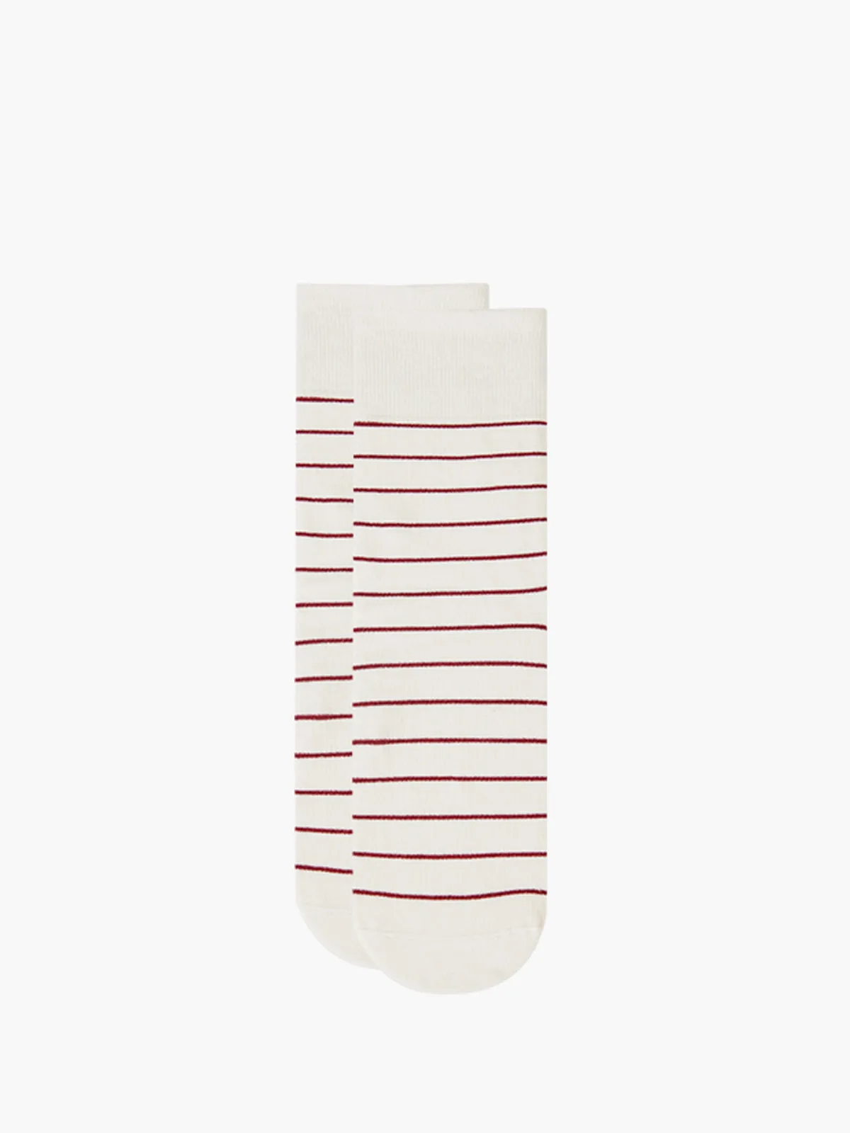 Contrast Striped Stacking Socks sold by COMMENSE product image thumbnail 5