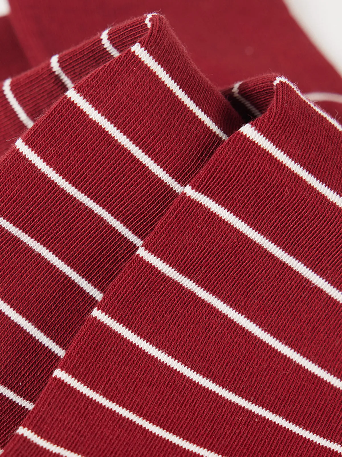 Contrast Striped Stacking Socks sold by COMMENSE product image thumbnail 3