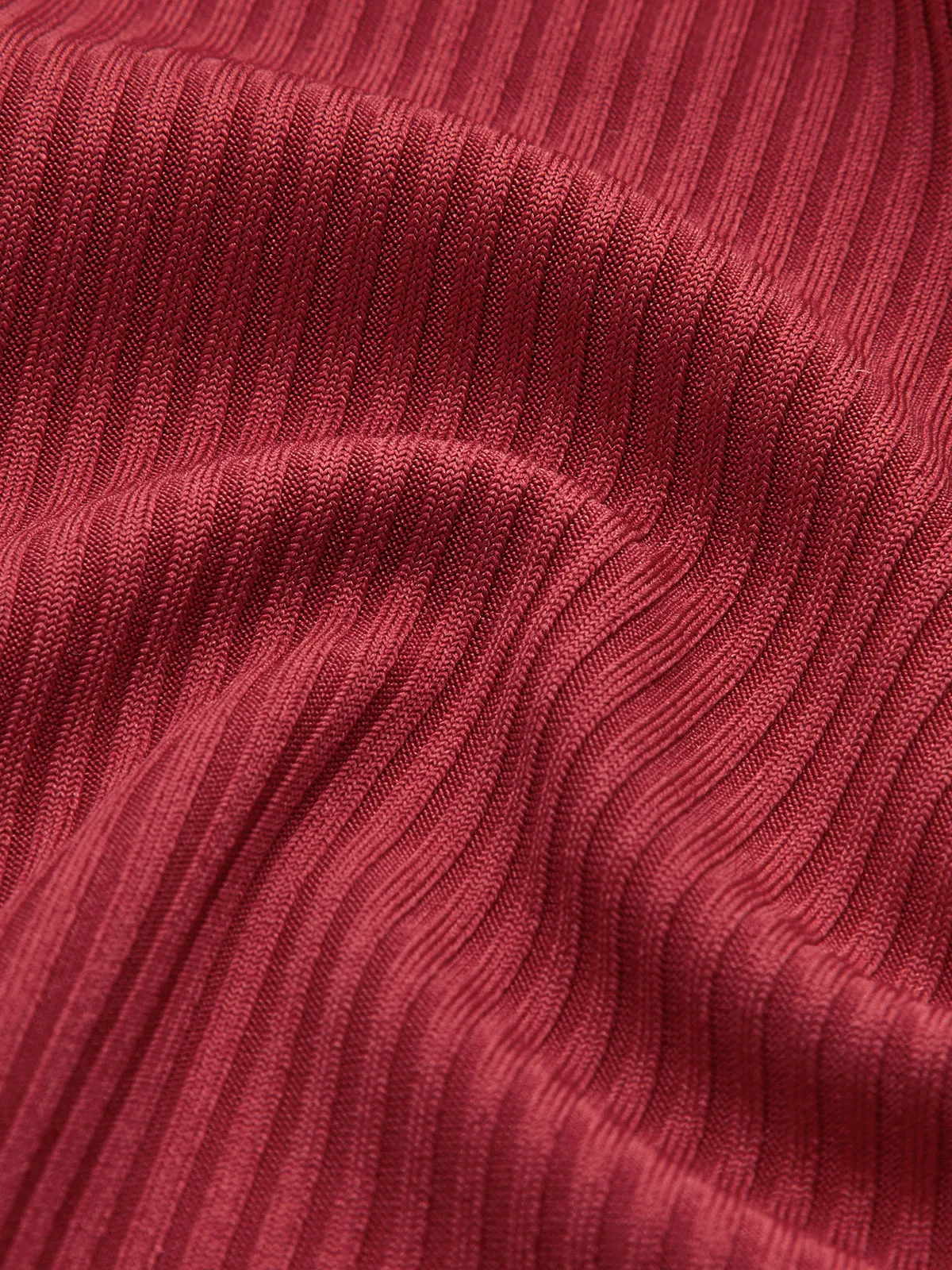 V-Neck Drawstring Slim Top sold by COMMENSE product image thumbnail 4