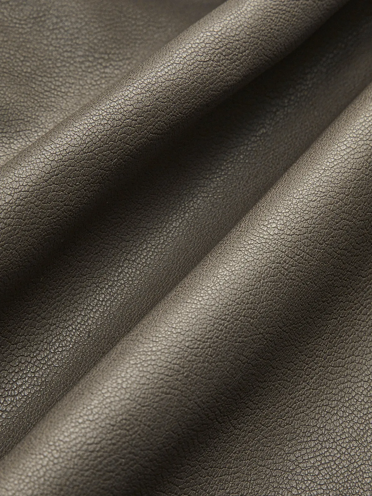 Faux Leather Pleated Skirt sold by COMMENSE product image thumbnail 4