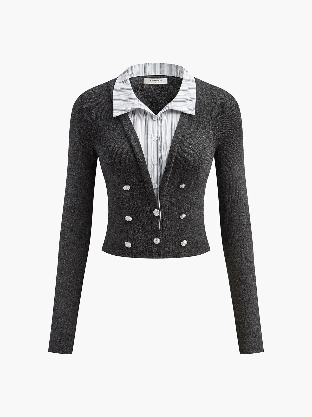 2 in 1 Button Slim Polo Shirt sold by COMMENSE product image thumbnail 2