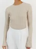 Minimalist Ribbed Sweater sold by COMMENSE