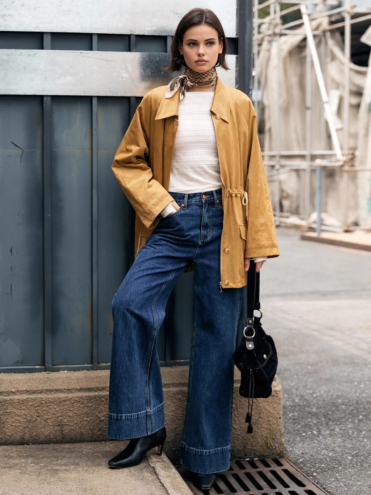 Minimalist Finger Hole Plisse Top sold by COMMENSE product image thumbnail 2