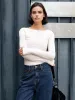 Minimalist Finger Hole Plisse Top sold by COMMENSE