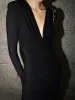 Ruched Split Knit Dress sold by COMMENSE