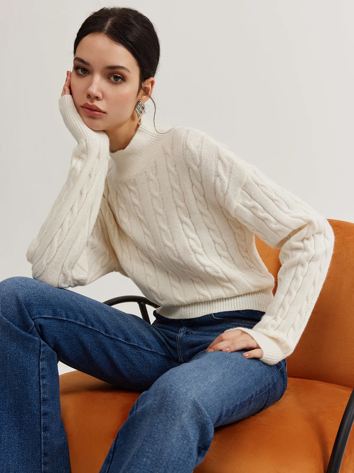 Plain Backless Bow Knit Top sold by COMMENSE product image thumbnail 4