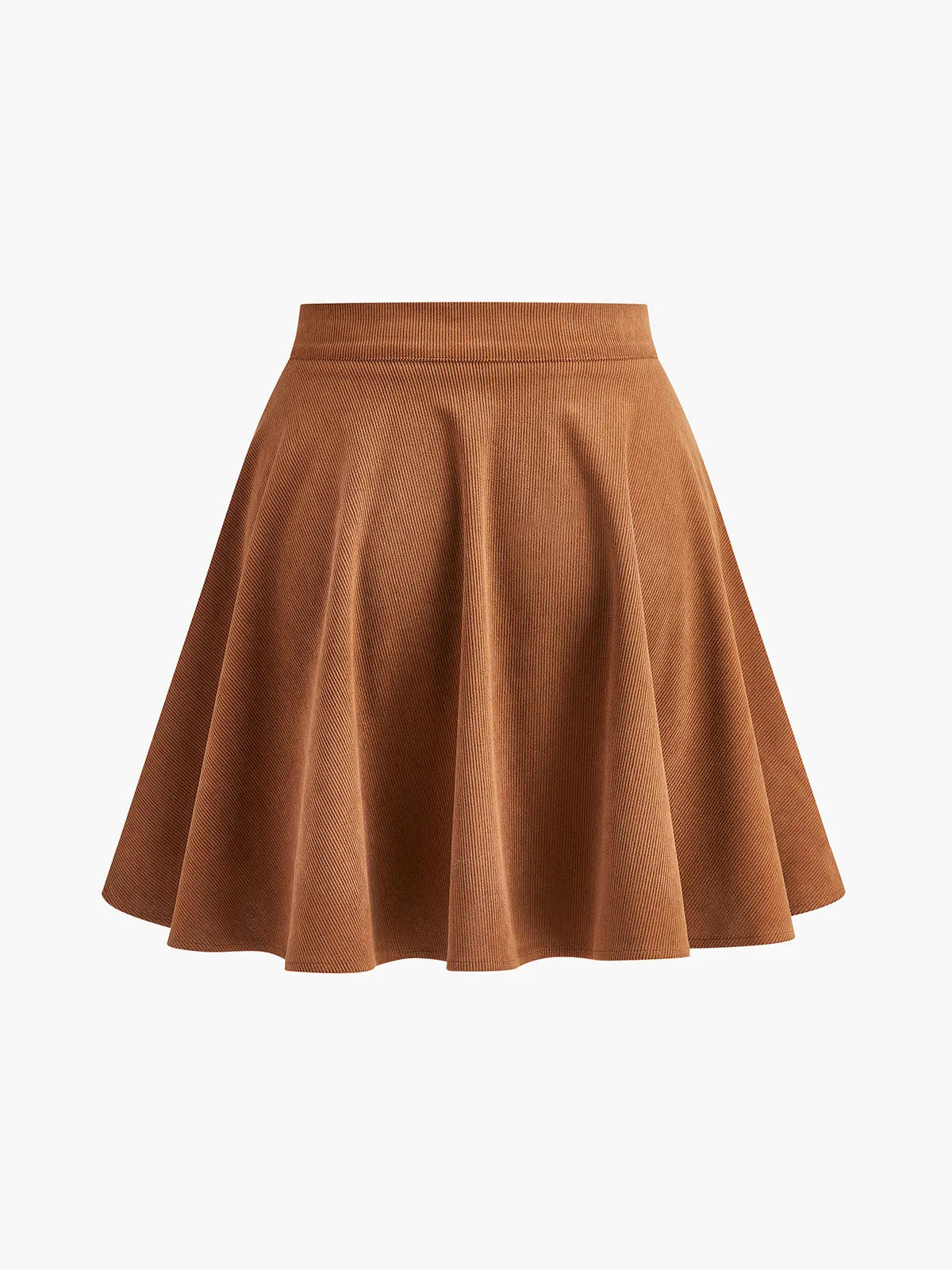 Corduroy Pleated Mini Skirt sold by COMMENSE product image thumbnail 3