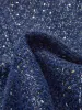 Sequins Button Belted Tweed Vest sold by COMMENSE