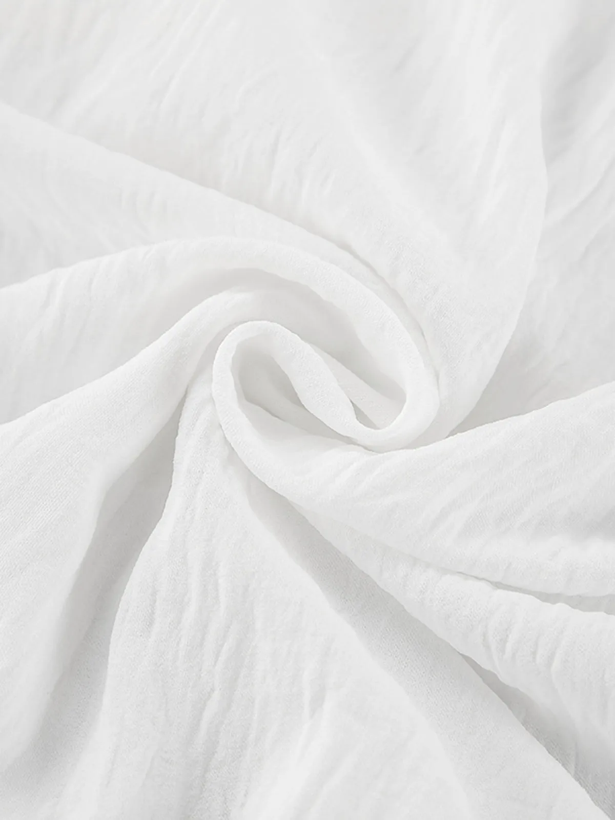 Tie Neck Bell-Sleeve Thin Shirt sold by COMMENSE product image thumbnail 5