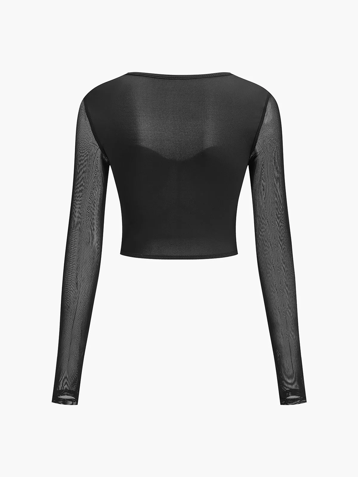 Sweetheart Skinny Mesh Top sold by COMMENSE product image thumbnail 4