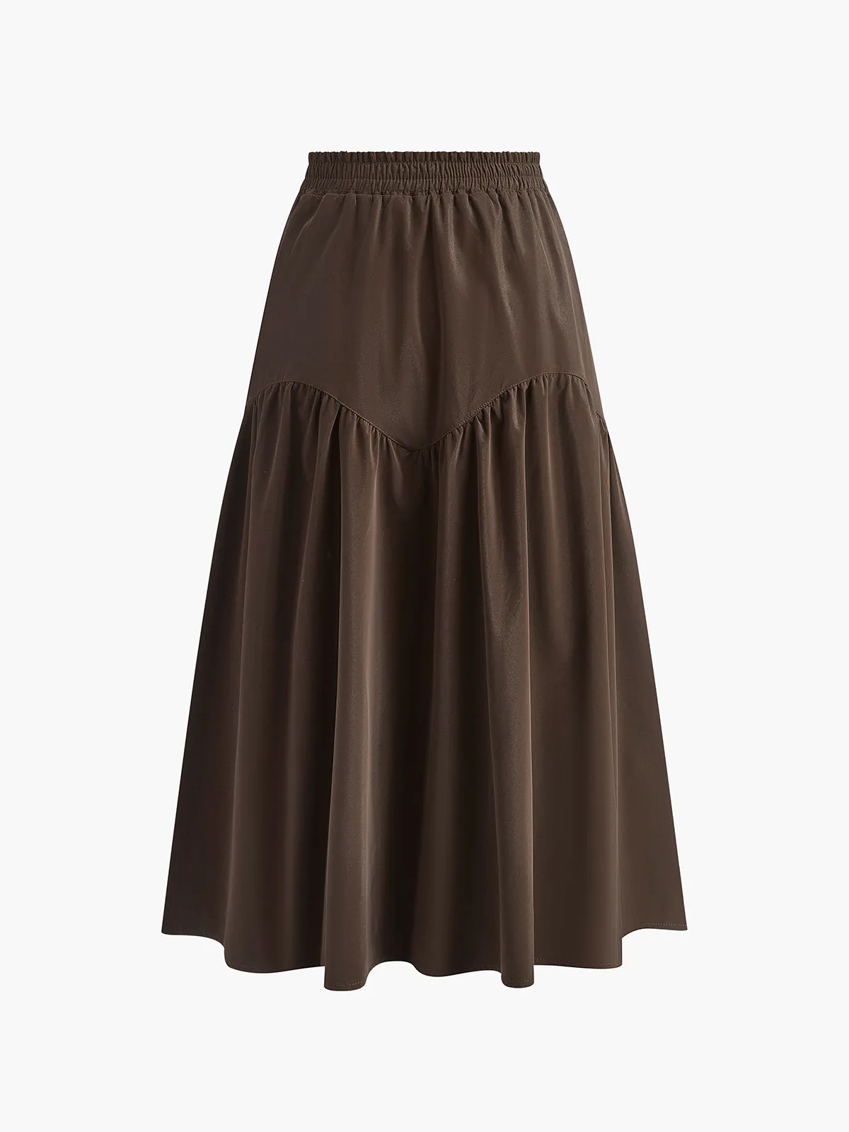 Pleated Umbrella Shape Skirt sold by COMMENSE product image thumbnail 2