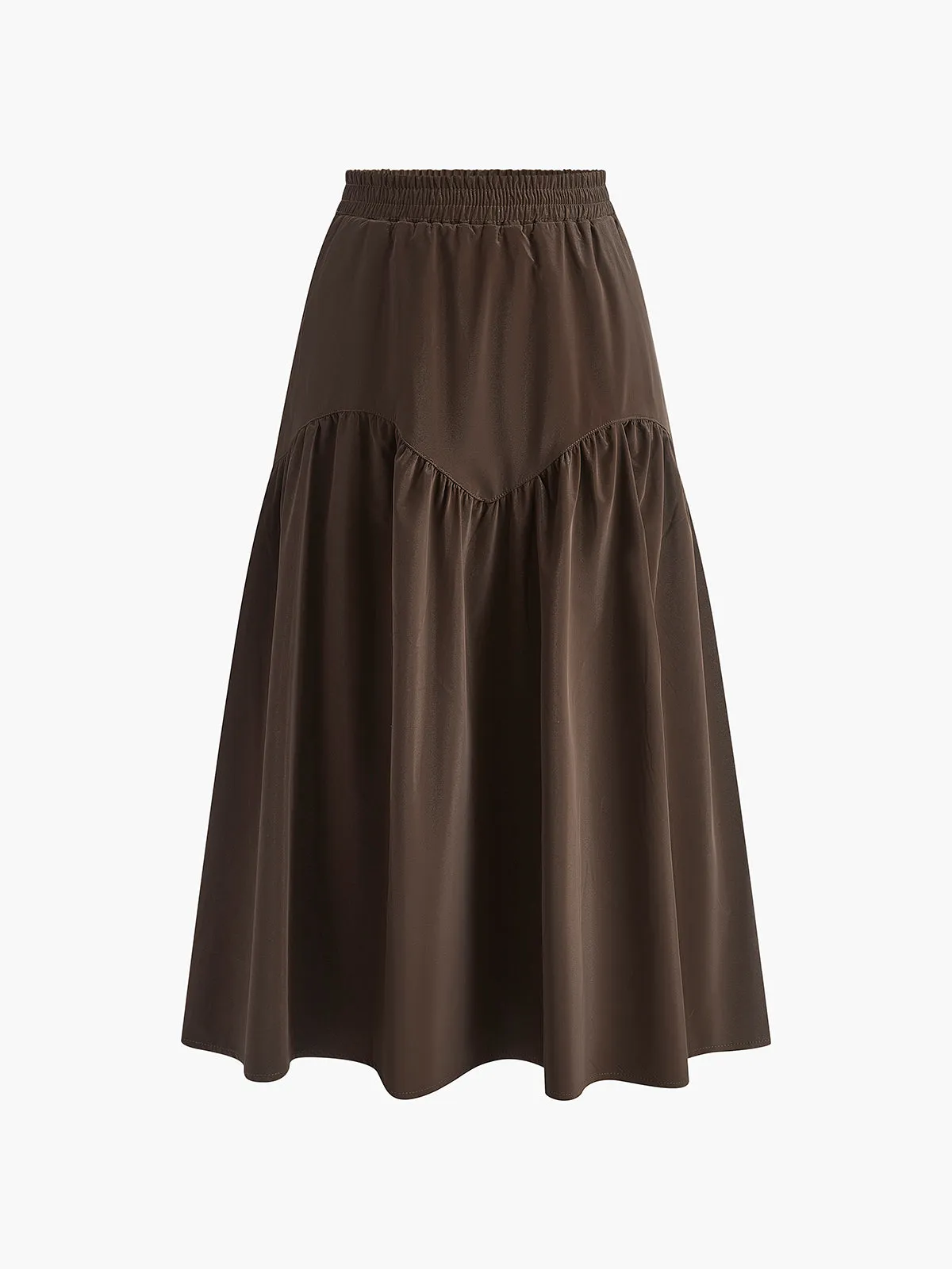 Pleated Umbrella Shape Skirt sold by COMMENSE