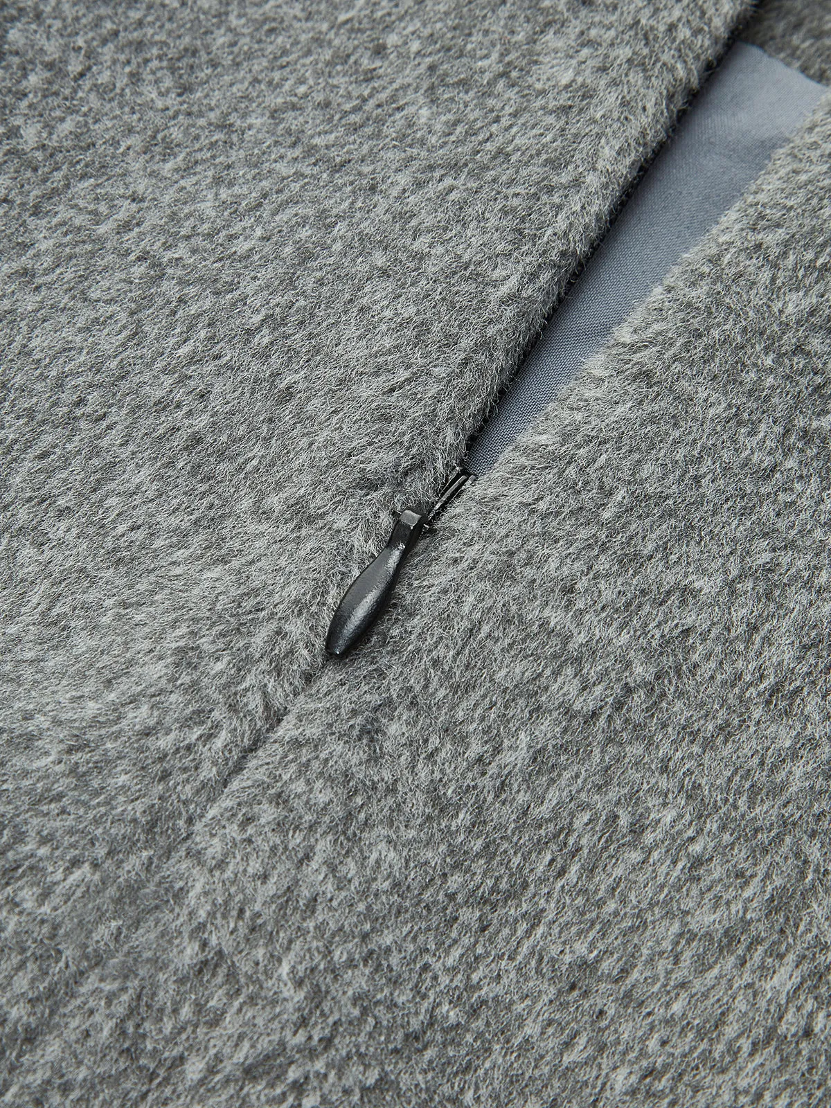 Embroidered Contrast Trim Zipper Skirt sold by COMMENSE product image thumbnail 5