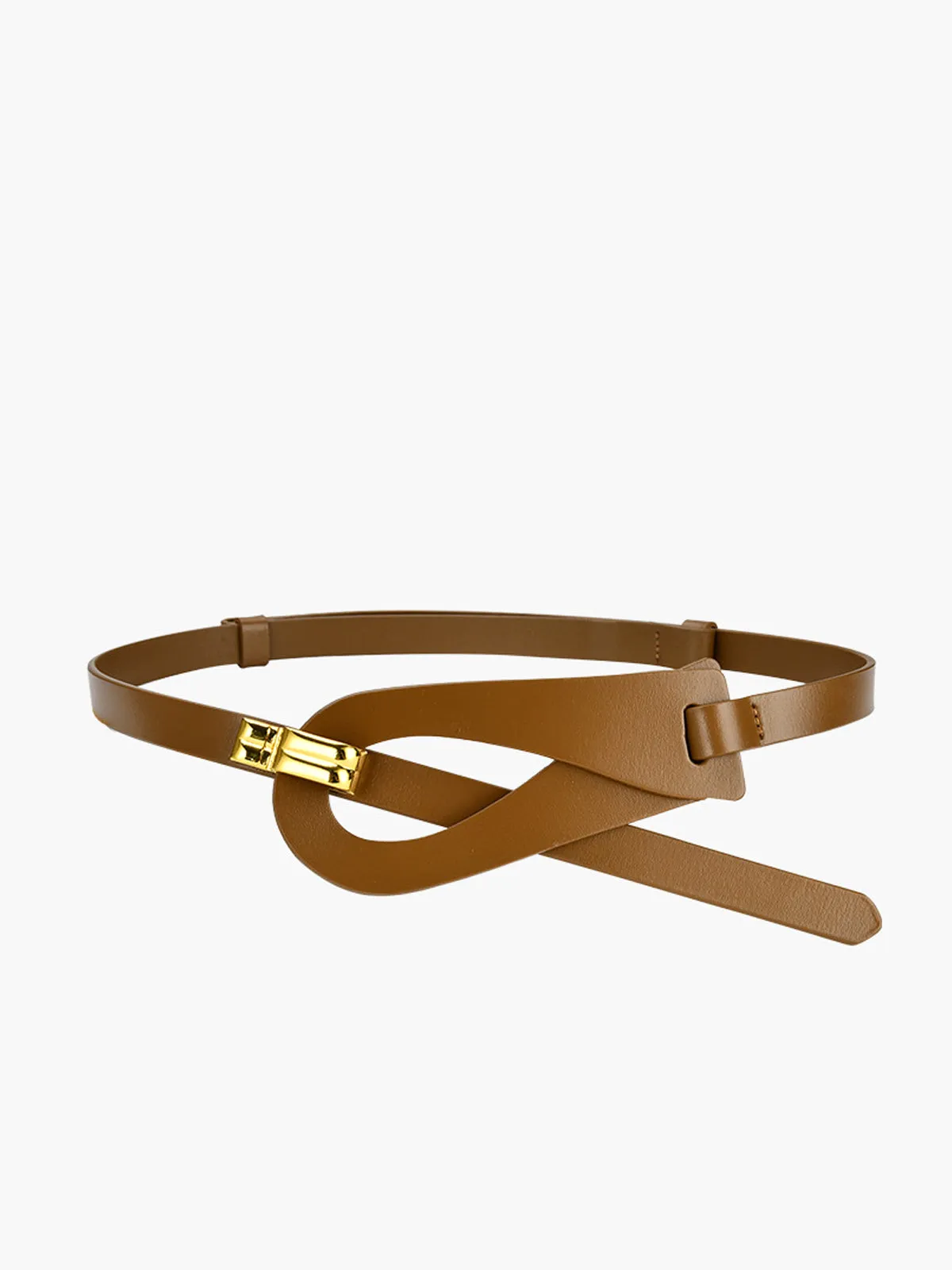 Irregular Hollow Leather Belt sold by COMMENSE product image thumbnail 4