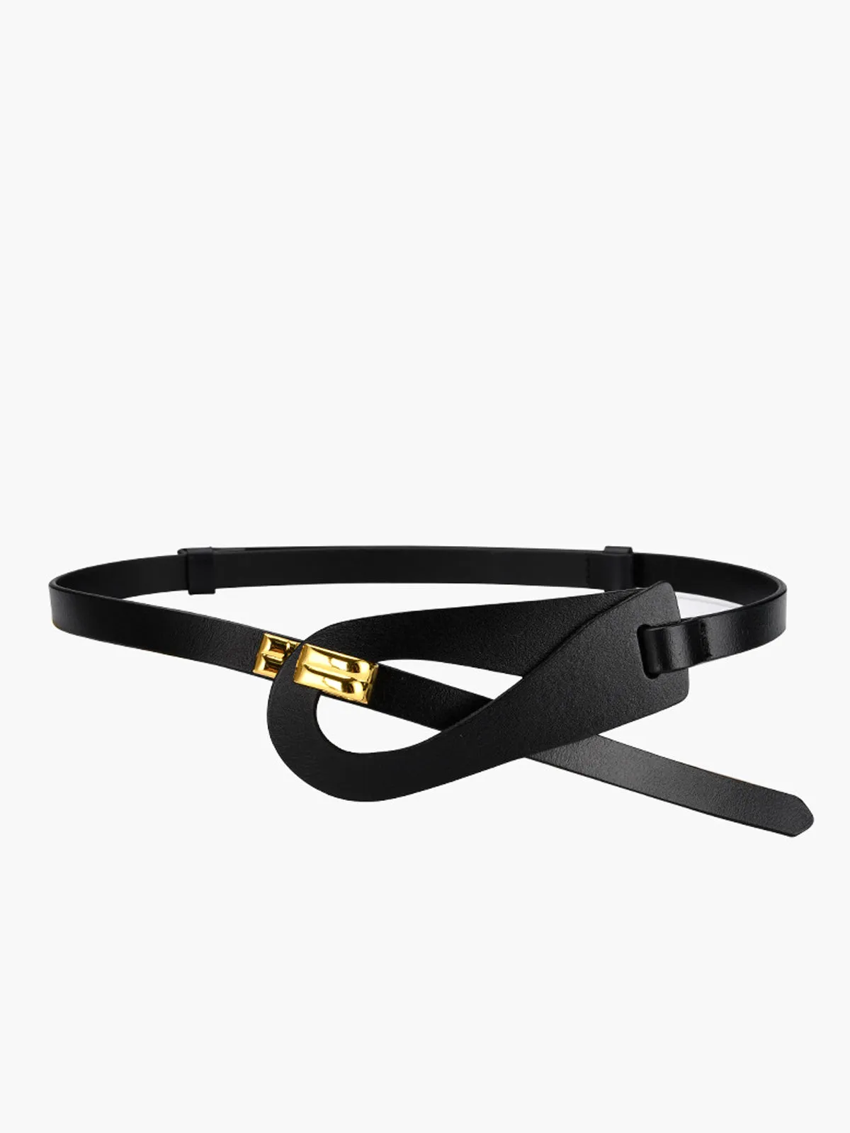 Irregular Hollow Leather Belt sold by COMMENSE