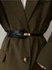 Irregular Hollow Leather Belt sold by COMMENSE