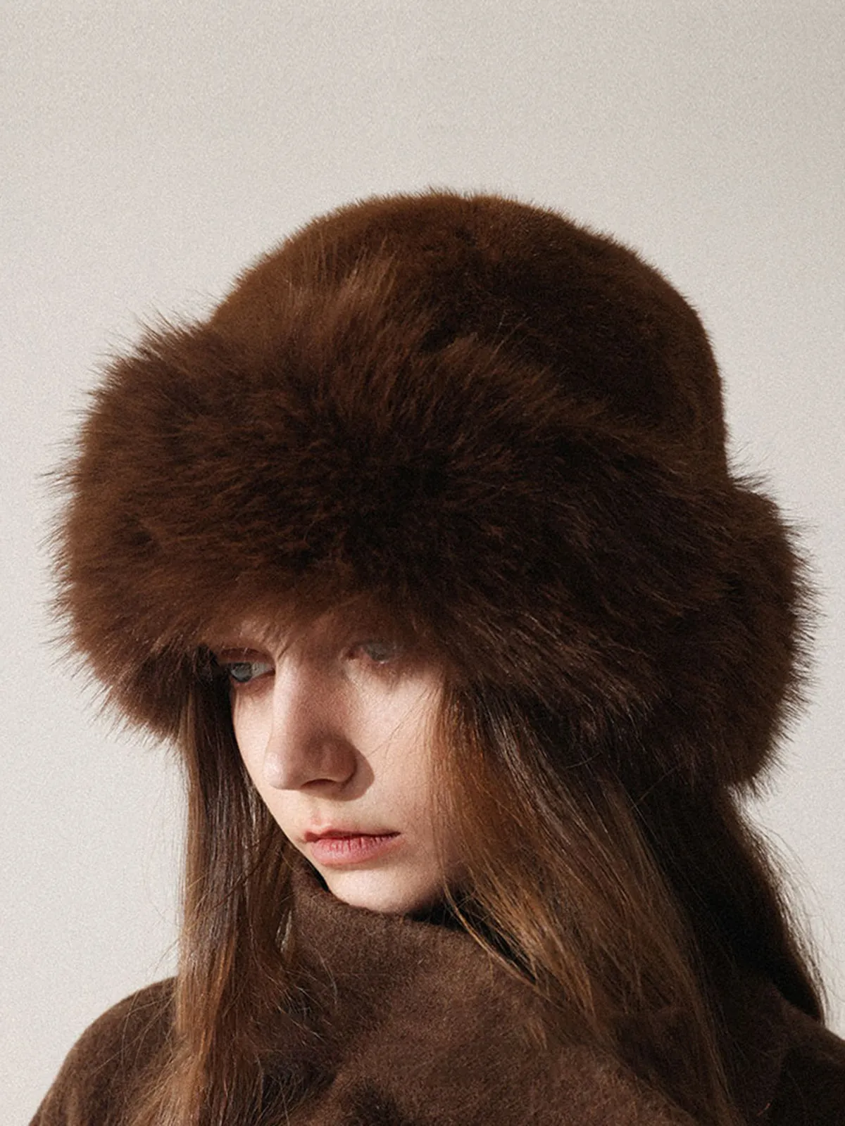 Minimalist Fuzzy Bucket Hat sold by COMMENSE product image thumbnail 3