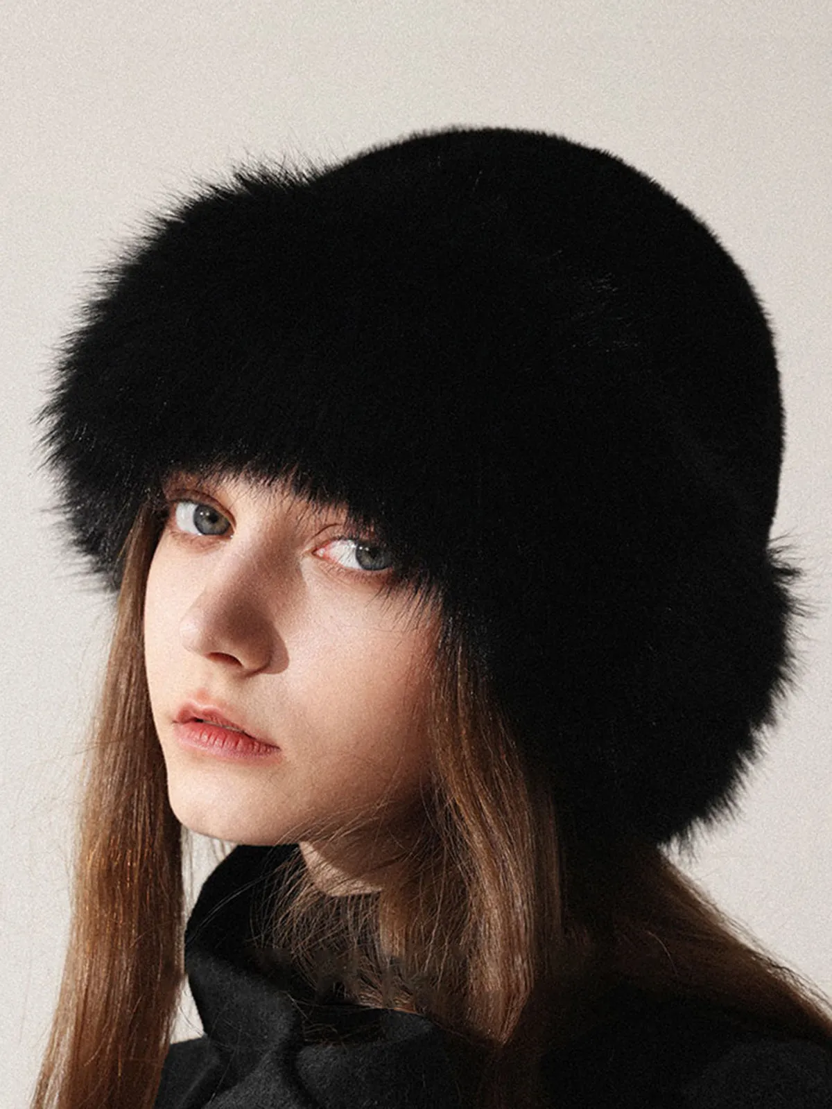Minimalist Fuzzy Bucket Hat sold by COMMENSE product image thumbnail 4