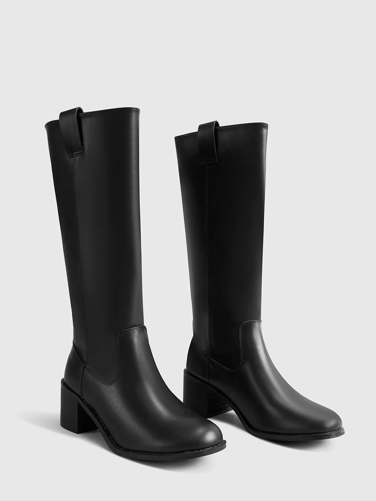 Knee High Chelsea Knight Boots sold by COMMENSE product image thumbnail 4