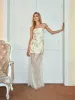 Two Way Floral Tube Dress With Streamers sold by COMMENSE