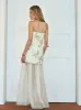 Two Way Floral Tube Dress With Streamers sold by COMMENSE