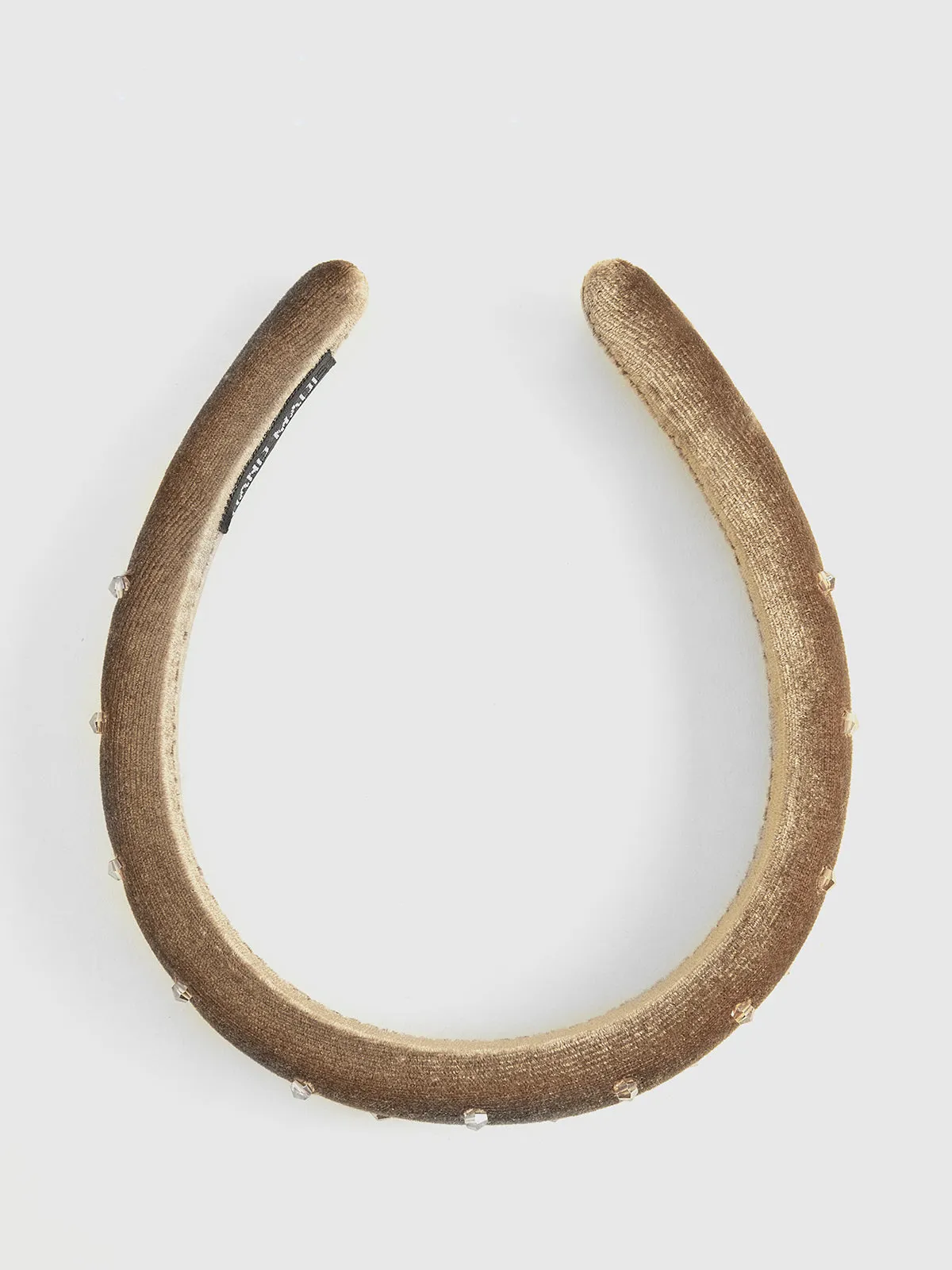 Retro Velvet Rhinestone Headband sold by COMMENSE product image thumbnail 2